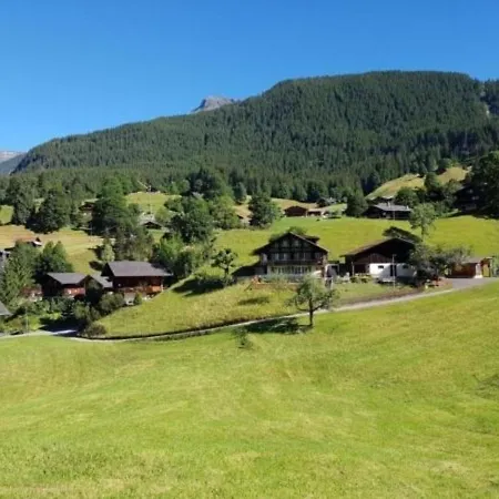 Chalet Moosrain 45 Zimmer-wohnung, Eigerblick *