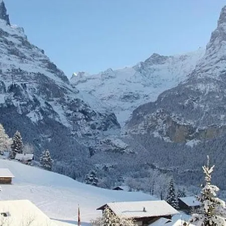 Chalet Moosrain 45 Zimmer-wohnung, Eigerblick *
